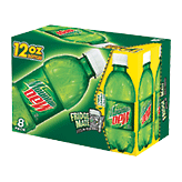 Mountain Dew  citrus soda, 12-fl. oz. Right Picture